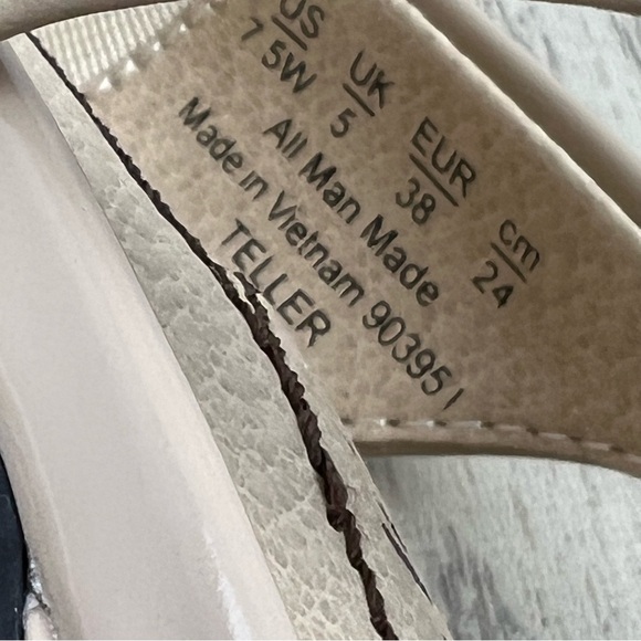 LifeStride Women's Teller Slingback Peep Toe Pumps 7.5W Silky Taupe $70 - Picture 5 of 8